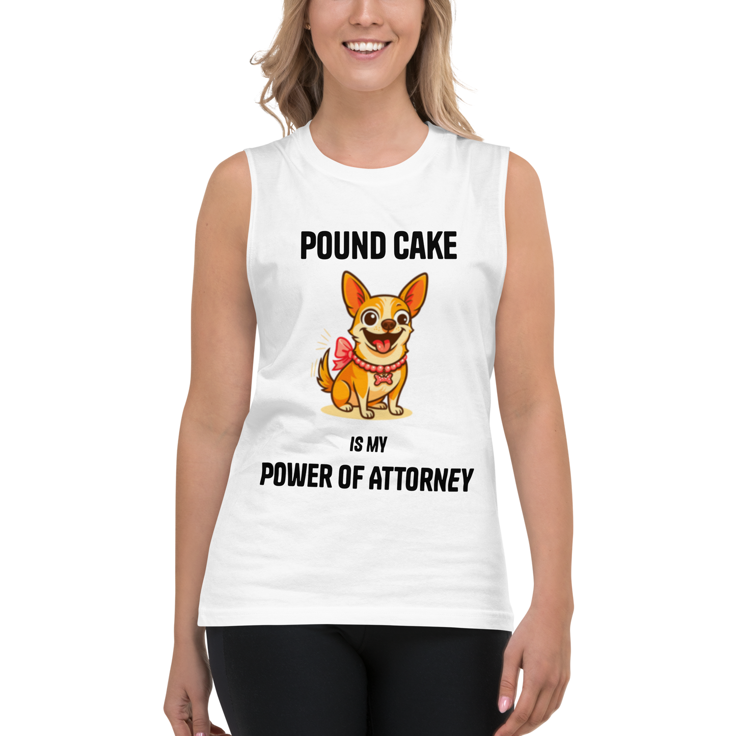 Pound Cake Power of Attorney Muscle Tank