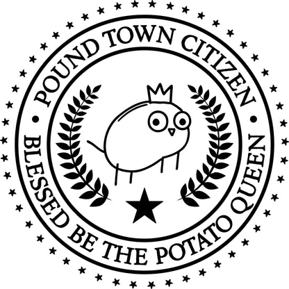 Official Pound Town Citizen Uniform Shirt - Light Edition (Black Badge)