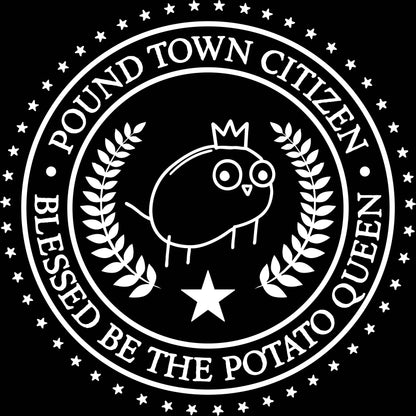 Official Pound Town Citizen Uniform Shirt - Dark Edition (White Badge)