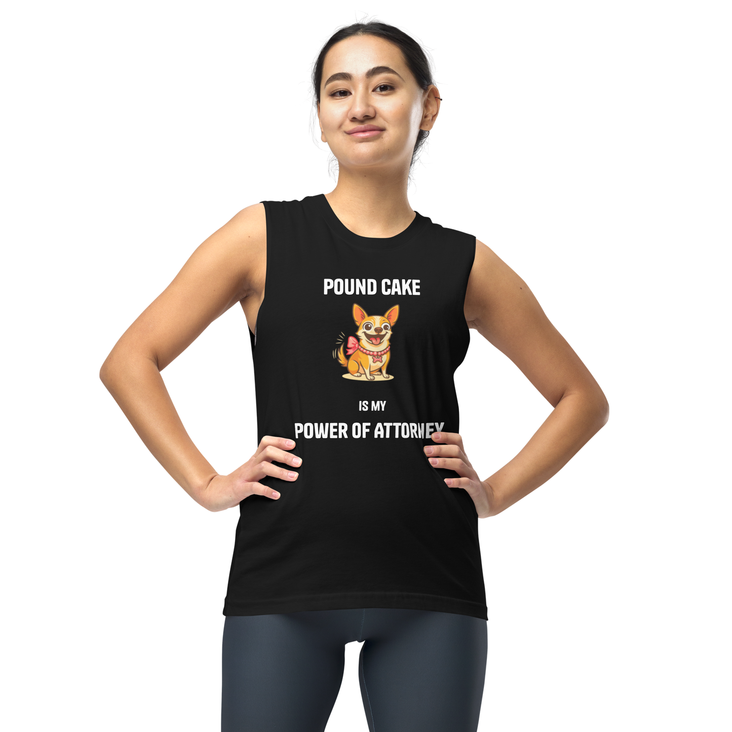 Pound Cake Power of Attorney Muscle Tank